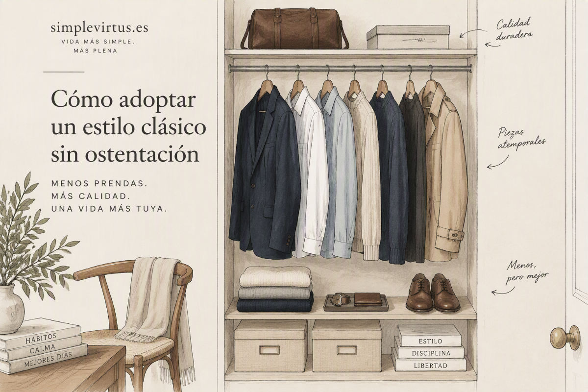 Como adoptar un estilo clásico sin ostentación